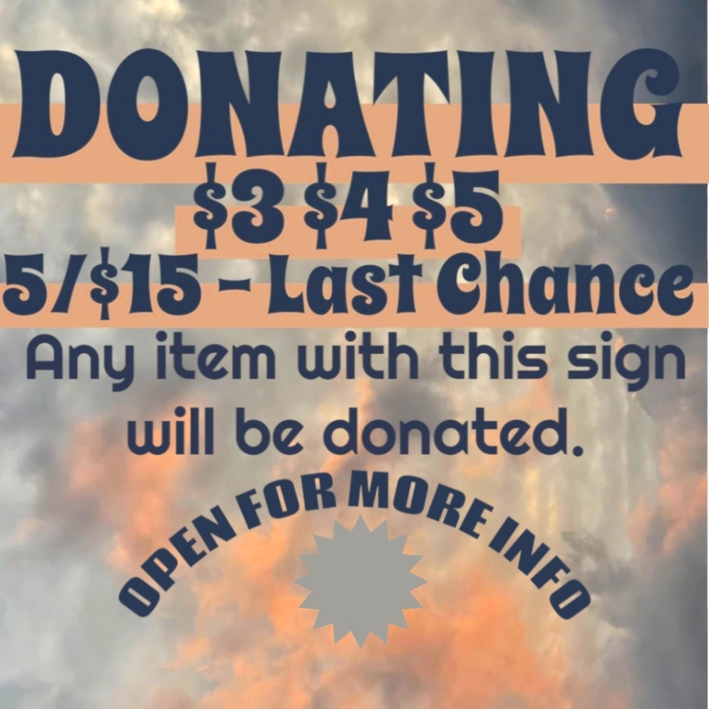 LAST CHANCE - 5FOR$15